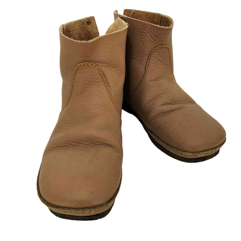Koos コース Henry ヘンリー バックベルト レザー ショートブーツ レディース JPN:36