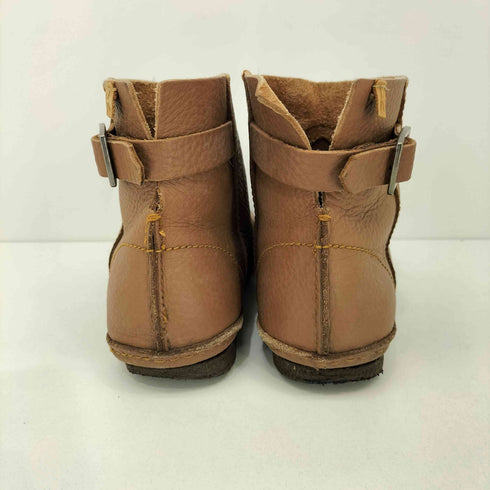 Koos コース Henry ヘンリー バックベルト レザー ショートブーツ レディース JPN:36