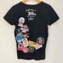 バンドイラストプリント クルーネックTシャツ Y2K レディース import:S