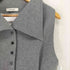 Andequal collar design peplumtops elegance レディース FREE