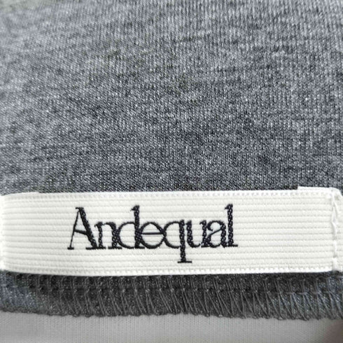 Andequal collar design peplumtops elegance レディース FREE