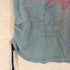 To The Angel ラインストーン サイドレース グラフィックプリントVネックTシャツ Y2K レディース JPN:M