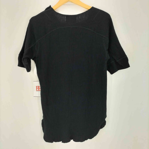 N NUMBER 09AW CLOSED期 本人最終期 ショルダーボタン S/S リブニット カットソー メンズ