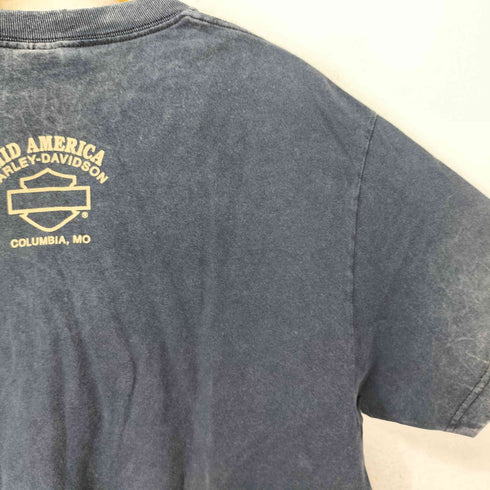 ハーレーダビッドソン HARLEY-DAVIDSON コピーライト2007HARLEY-DAVIDSONUSA製 両面プリントTシャツ メンズ