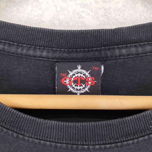 ザジーディーシー THE GTS バンドプリントクルーネックtシャツ メンズ
