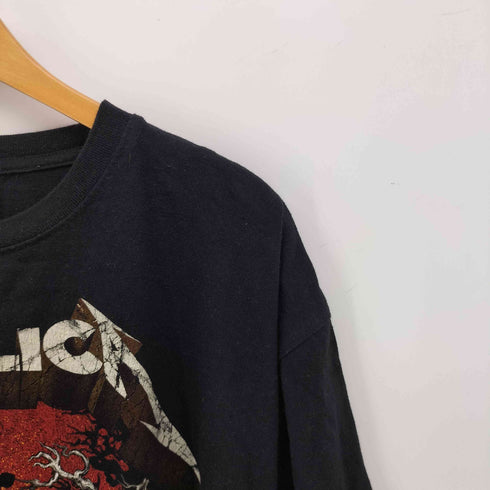 HOT ROCK US バンド プリント クルーネック S/S Tシャツ メンズ import:XL