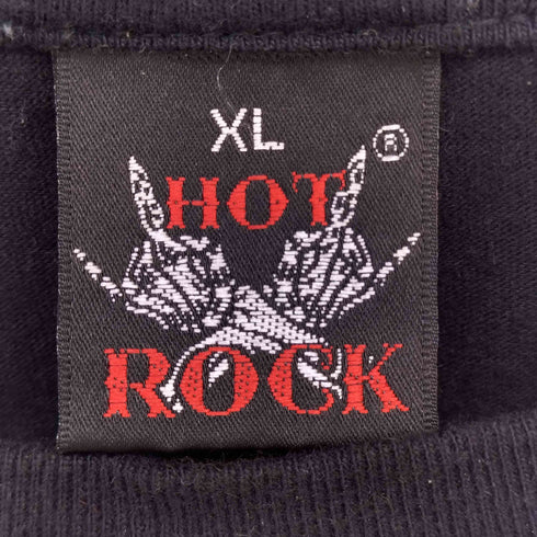 HOT ROCK US バンド プリント クルーネック S/S Tシャツ メンズ import:XL