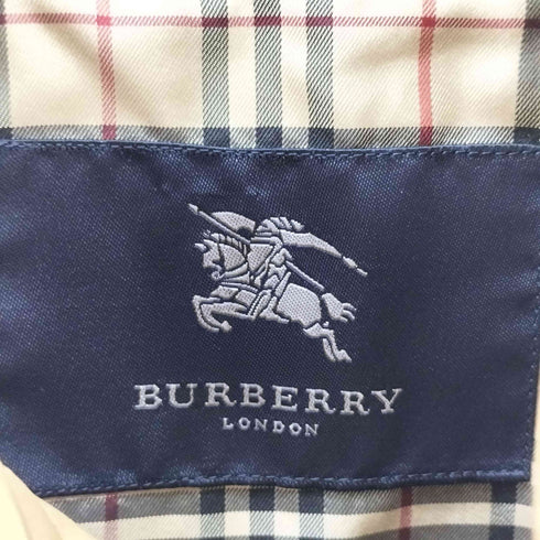 バーバリーロンドン BURBERRY LONDON ノバチェックライナー スタンドカラー ミドルコート メンズ import:S