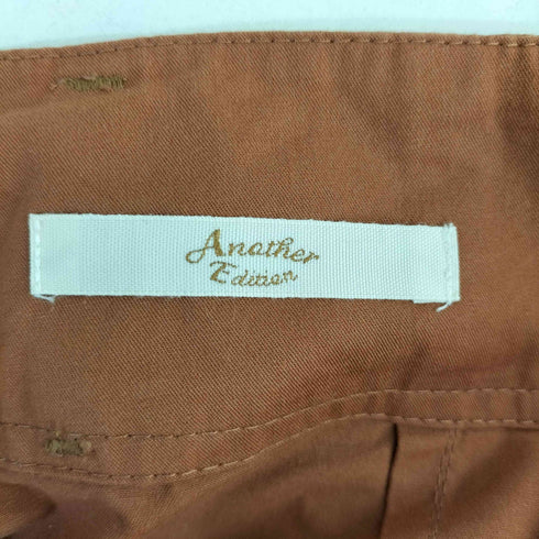 アナザーエディション Another Edition ベルト付き ハイウエスト コットンスカート レディース M