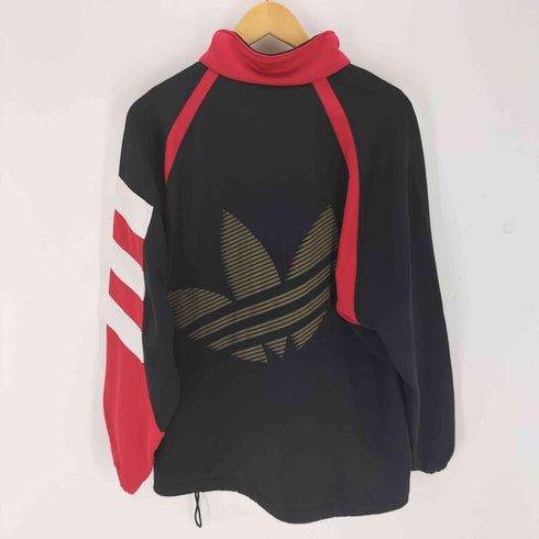 アディダス adidas デサント社製 ハーフジップジャージ メンズ L-O
