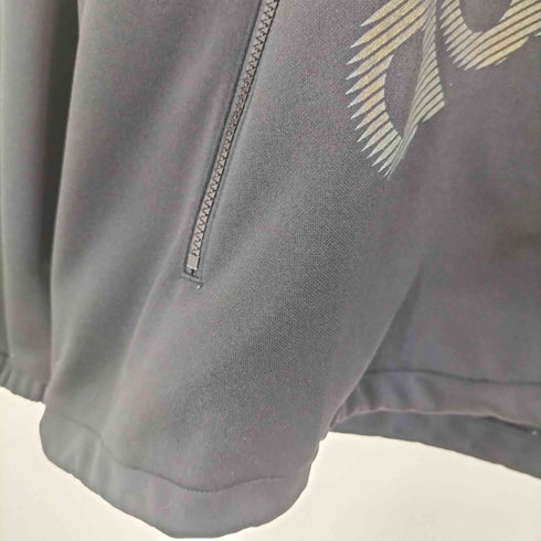アディダス adidas デサント社製 ハーフジップジャージ メンズ L-O