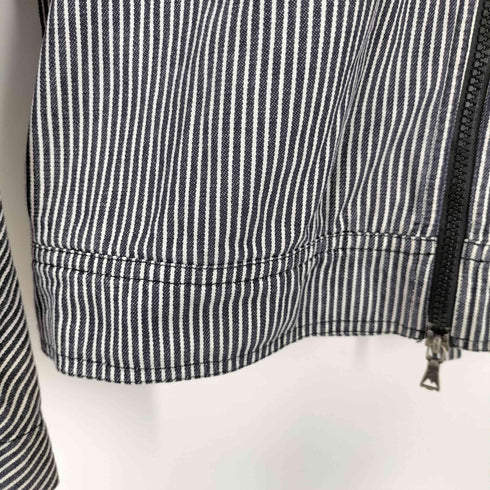 マハリシ MAHARISHI ヒッコリーストライプ デニムジャケット メンズ S