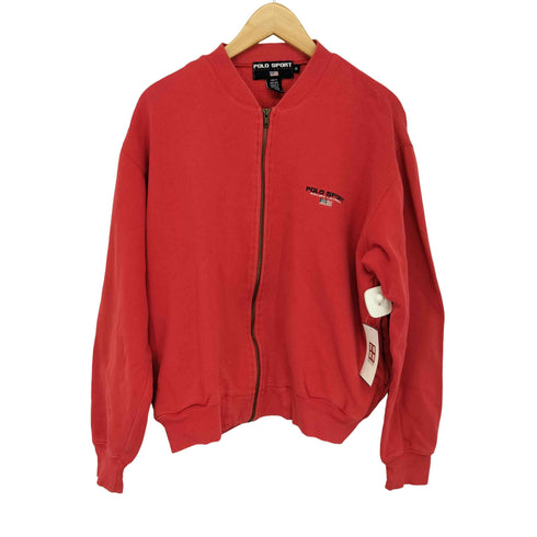 ポロスポーツラルフローレン POLO SPORT RALPH LAUREN 刺繍ロゴ ジップアップスウェット メンズ import:S