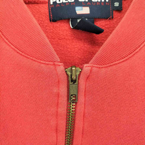 ポロスポーツラルフローレン POLO SPORT RALPH LAUREN 刺繍ロゴ ジップアップスウェット メンズ import:S