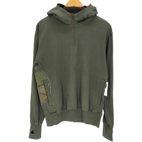 マハリシ MAHARISHI 00S 刺し子 プルオーバー パーカー メンズ S