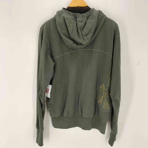 マハリシ MAHARISHI 00S 刺し子 プルオーバー パーカー メンズ S