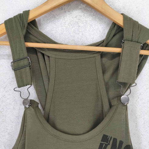フメイ edge line スタッズ フード付き ノースリーブワンピース レディース FREE