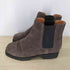mole shoes SQUARE TOE SIDE GORE BOOTS SUEDE スクエアトゥ サイドゴア ブーツ vibramソール レディース us5