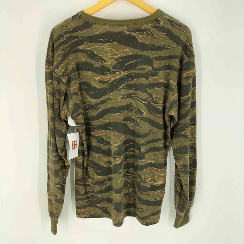 ロスコ ROTHCO GULCH プリント クルーネック カモ柄 Tシャツ メンズ import:L