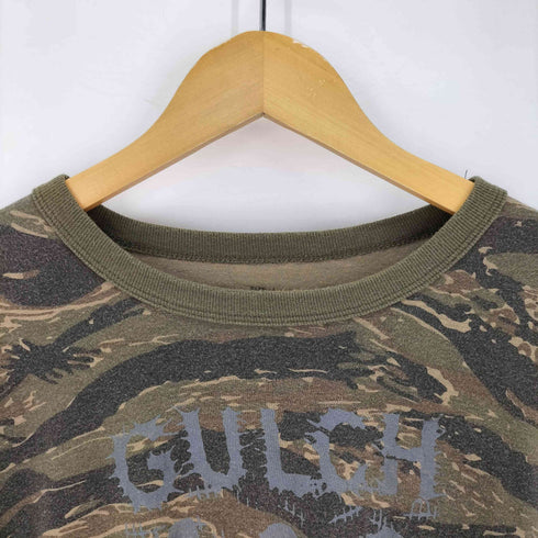 ロスコ ROTHCO GULCH プリント クルーネック カモ柄 Tシャツ メンズ import:L