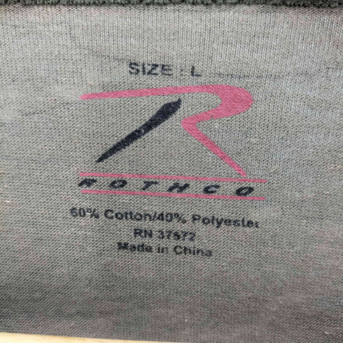 ロスコ ROTHCO GULCH プリント クルーネック カモ柄 Tシャツ メンズ import:L