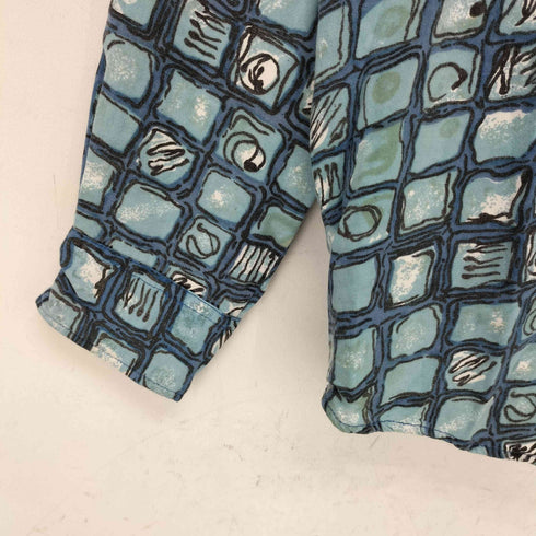CONCORD ビスコース 総柄シャツ メンズ 39/40