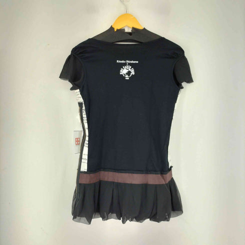 RITSUKO SHIMAHARA シアーデザイン S/S ショート ワンピース レディース JPN:1