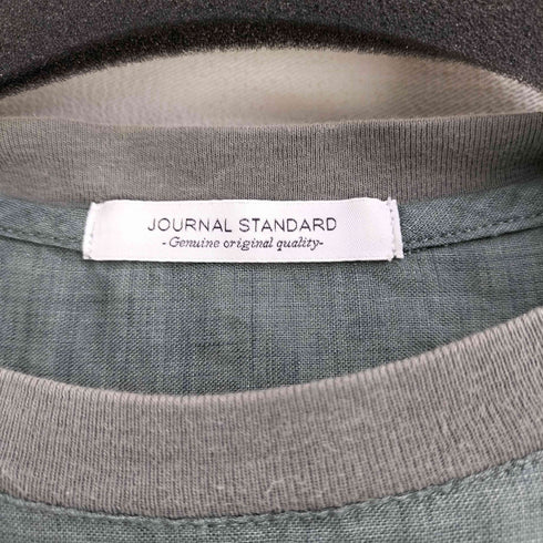 ジャーナルスタンダード JOURNAL STANDARD リネン100 胸ポケット S/S Tシャツ レディース import:S