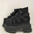 イエロー YELLO BEAR PLATFORM SHORT BOOTS レディース M