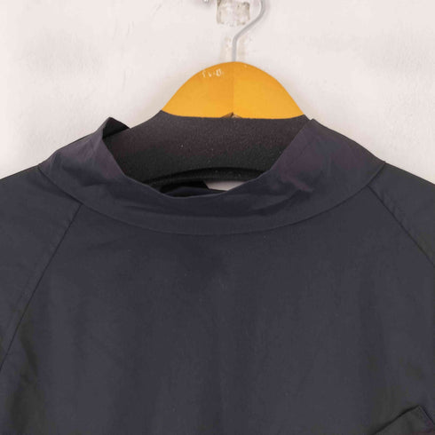 T POINT バックレースアップ ナイロン ハイネック ブラウス レディース JPN:1