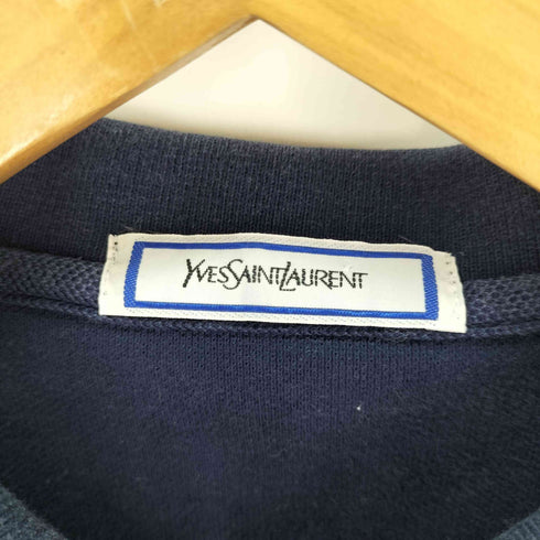 イヴサンローラン Yves Saint Laurent 刺繍ロゴ ポロシャツ レディース import:M