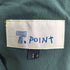 T.POINT ナイロン フロントデザイン スタンドカラー ブルゾン レディース JPN:1