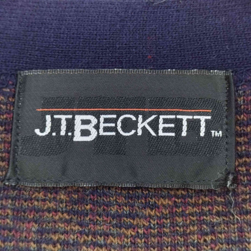 J.T.BECKETT 総柄カーディガン メンズ