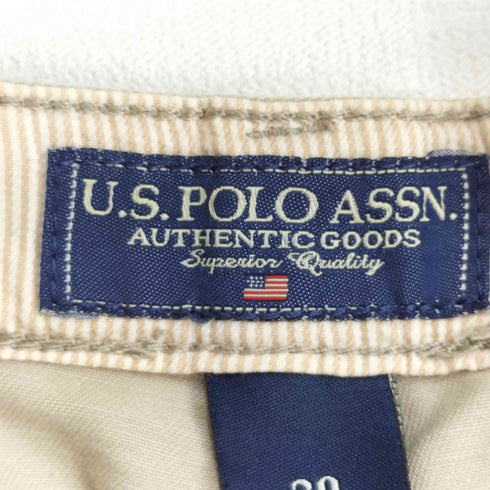 ユーエスポロアッスン U.S.POLO ASSN 切りっぱなし カーゴバギーショートパンツ メンズ US:30-31