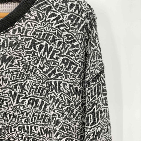ファッキンオーサム FUCKING AWESOME Sticker Stamp L/S Thermal メンズ import:L