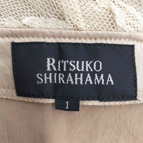 RITSUKO SHIMAHARA レースカラー スキッパー タンクトップ レディース JPN:1