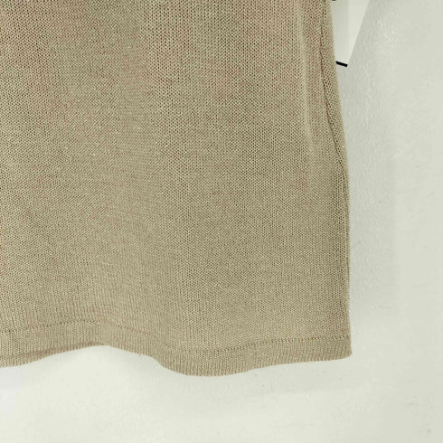 RITSUKO SHIMAHARA ラメ ハイネック S/S ニット レディース JPN:1