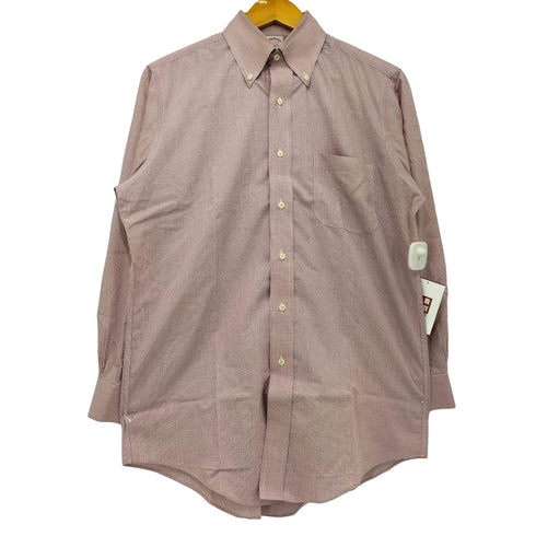 ブルックスブラザーズ BROOKS BROTHERS TRADITIONAL FIT チェック柄 L/S BDシャツ メンズ 14 1/2