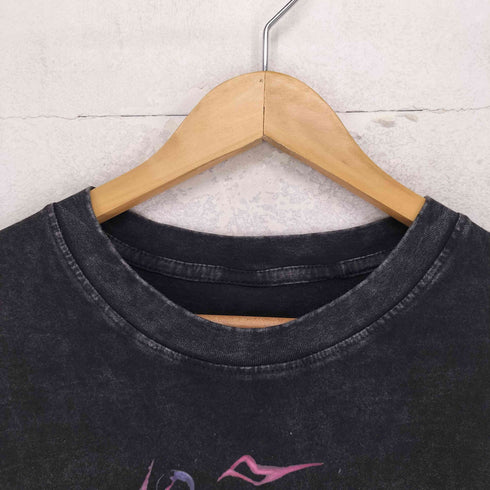 アニメプリント S/S ウォッシュド加工 カットソー メンズ