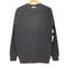COTTON&SILK ラグラン クルーネック リブニット メンズ import:L