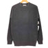 COTTON&SILK ラグラン クルーネック リブニット メンズ import:L