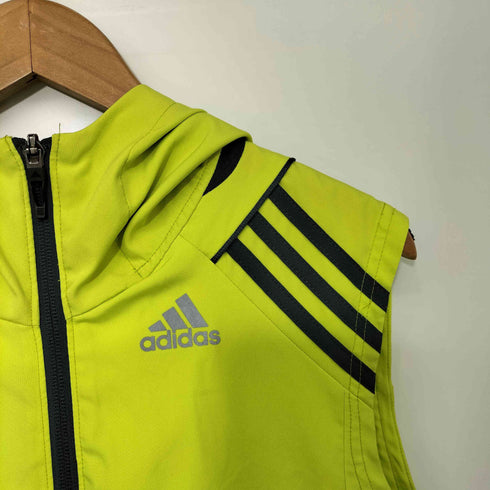 アディダス adidas パフォーマンスロゴプリント フーデットベスト メンズ JPN:L
