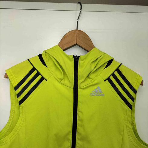 アディダス adidas パフォーマンスロゴプリント フーデットベスト メンズ JPN:L