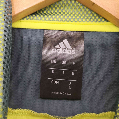 アディダス adidas パフォーマンスロゴプリント フーデットベスト メンズ JPN:L