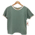 パーリッシィ PAR ICI ギンガムジャガード 半袖 BIG Tシャツ レディース FREE