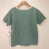 パーリッシィ PAR ICI ギンガムジャガード 半袖 BIG Tシャツ レディース FREE