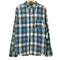 ブルーブルー BLUE BLUE リネンブレンド ブロックチェック L/S シャツ メンズ JPN:3