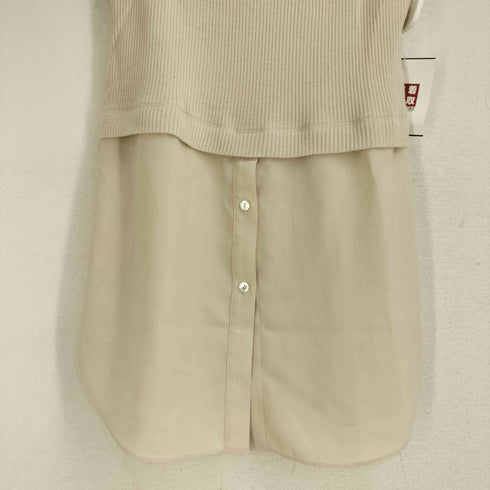 セオリー theory SWEATER RIB KNIT 2 SL COMBO TUNIC ドッキングリブニット ブラウス レディース import:S
