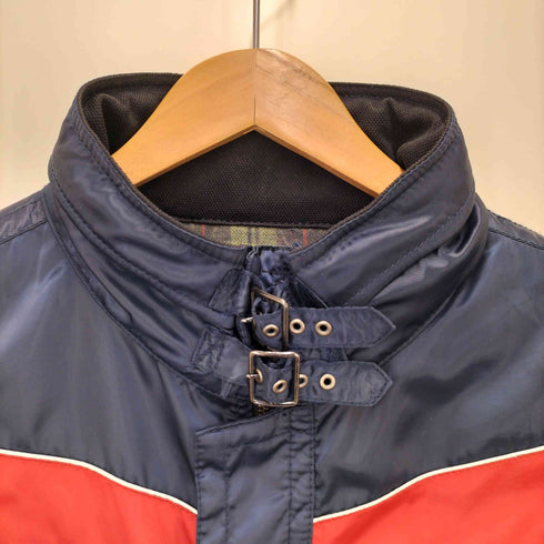 ピーピーエフエム PPFM 00S デタッチャブル 裏地チェック ポリ ライダース メンズ JPN:M