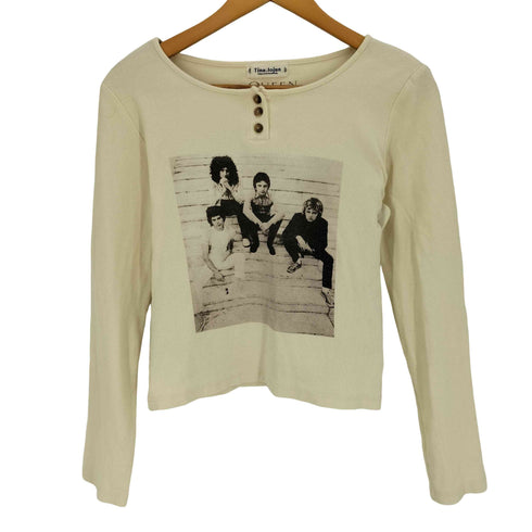 ティーナジョジュン TINA:JOJUN QUEEN ヘンリーネックTシャツ レディース JPN:M